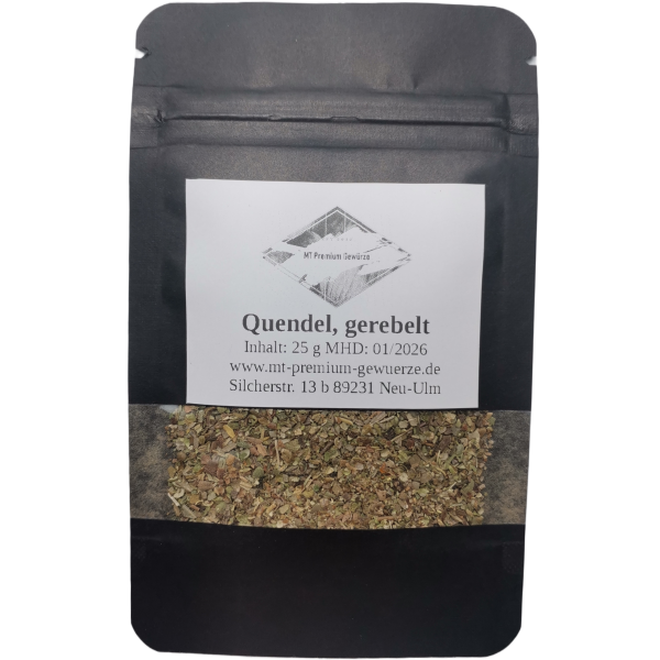 Quendel, gerebelt - Standbodenbeutel, 25 g