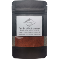 Paprika edelsüß, gemahlen - Standbodenbeutel 46 g
