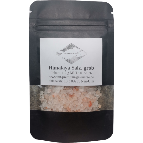 Himalaya Salz, grob - Standbodenbeutel 112 g